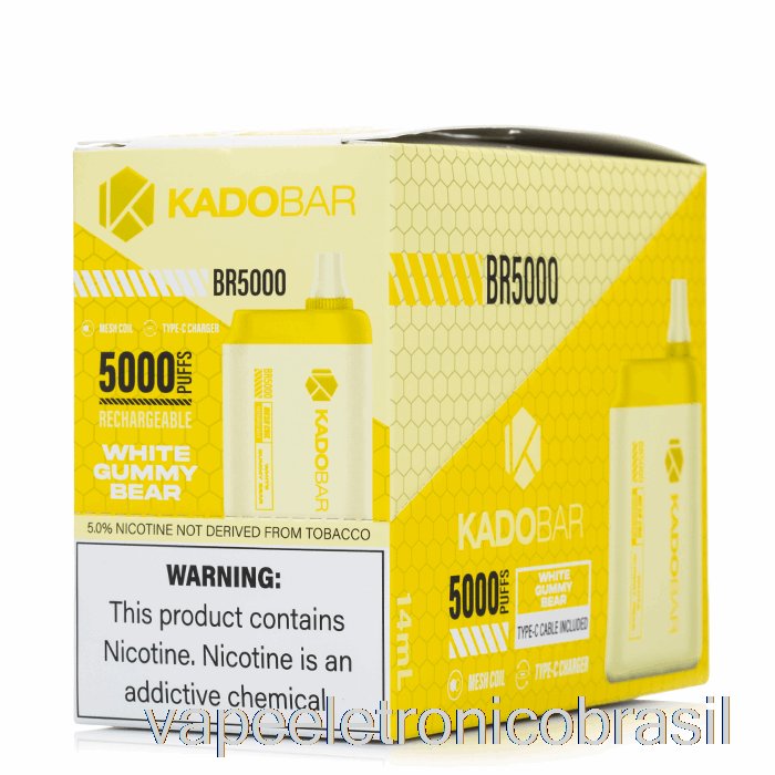 Vape Vaporesso [pacote Com 5] Kado Bar Br5000 Descartável